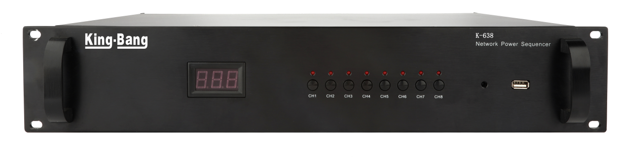 網(wǎng)絡(luò )八路電源時(shí)序器K-638